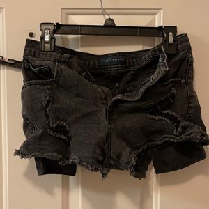 Black Aero Cheeky Shorts